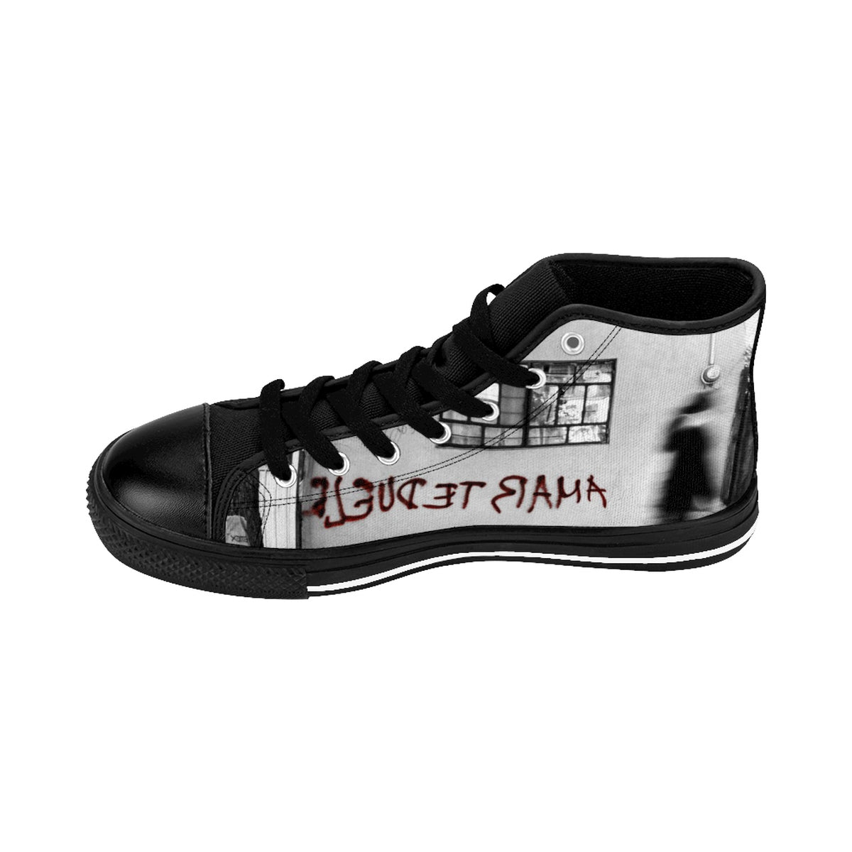 Amar Te Duele Men's Hi- Top Sneakers