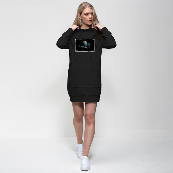 When you meet your enemies online Premium Adult Hoodie Dress