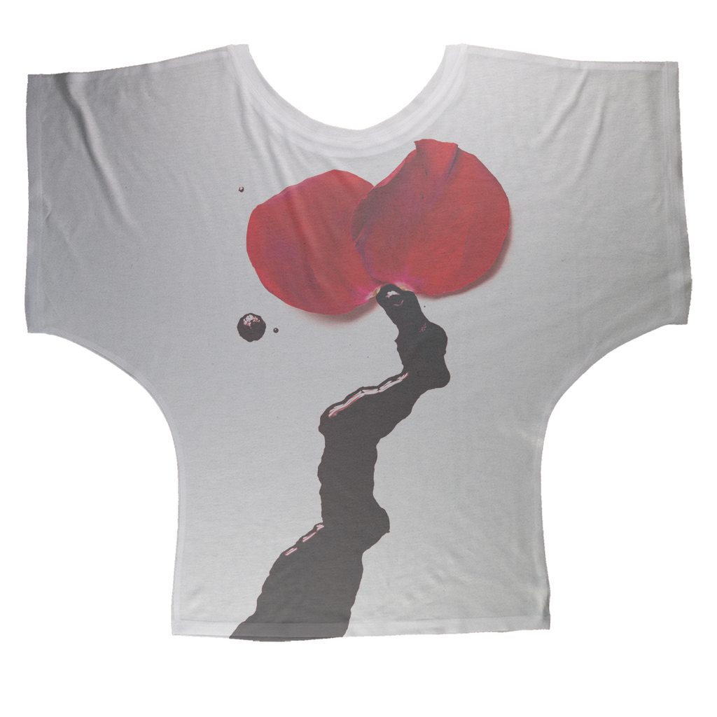 Flowers bleed too Sublimation Batwing Top